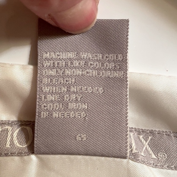 NOUVEAUX color block nylon/poly tank top. - Picture 4 of 5